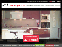 Tablet Screenshot of cdesignrenovation.com